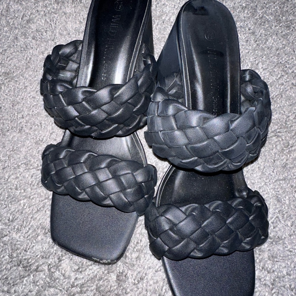 Black heels